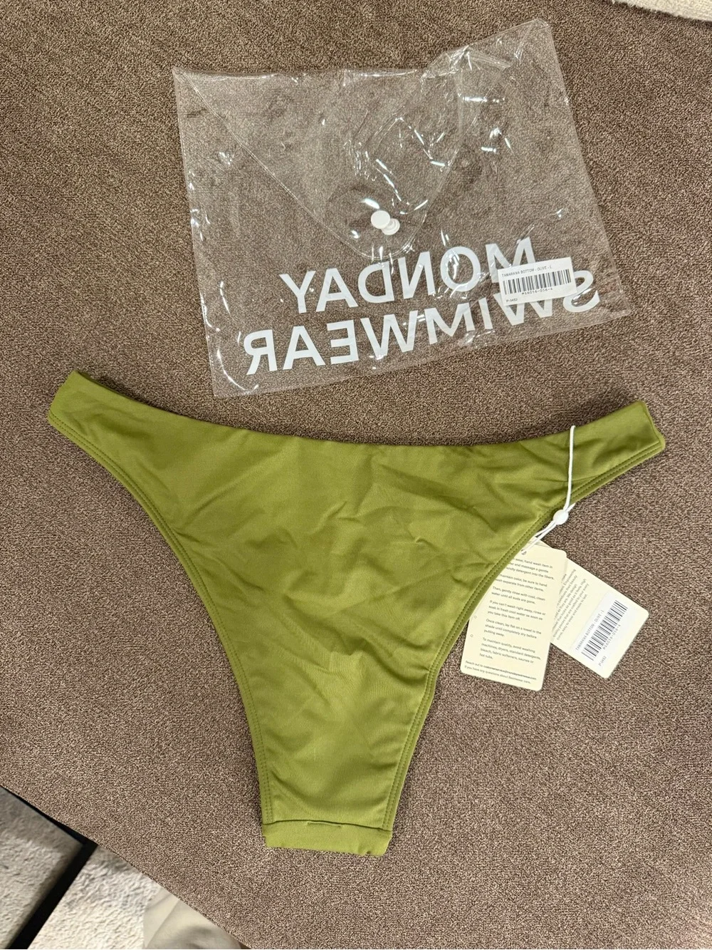 NWT Monday Swimwear Olive Tamarama Bottom